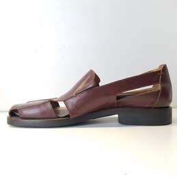 Michael Toschi Made in Italy Capri Siena Polished Calf Men's Sandals Size 9.5 alternative image