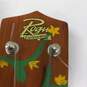Hand Painted Rogue Ukulele In Leather Soft Case image number 4