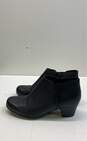 Clarks Valarie Sofia Leather Ankle Boots Black 7.5 image number 1