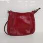 Monsac Red Leather Crossbody Purse image number 1