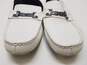 Calvin Klein Morrie White Driving Loafers Shoes Men's Size 12 M image number 4