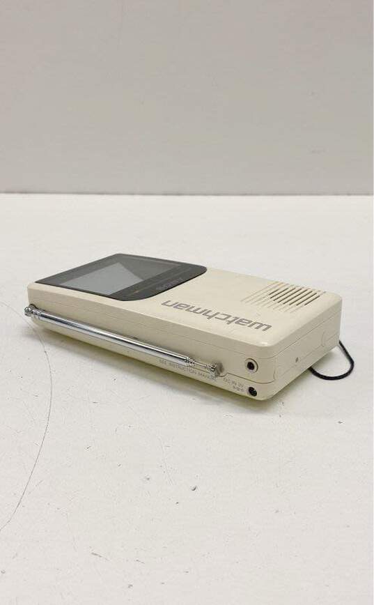Vintage Sony Watchman FD-270 Portable Handheld TV w/ Case image number 3