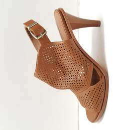 Antonio Melani Women's Tan Leather Heels Size 9