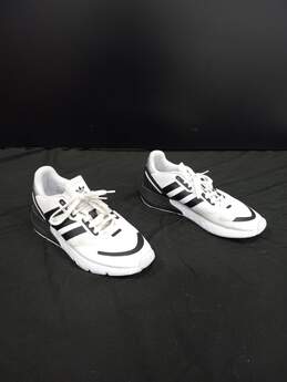 Adidas SX 1K Boost Men's Black & White Sneakers Size 9.5 alternative image