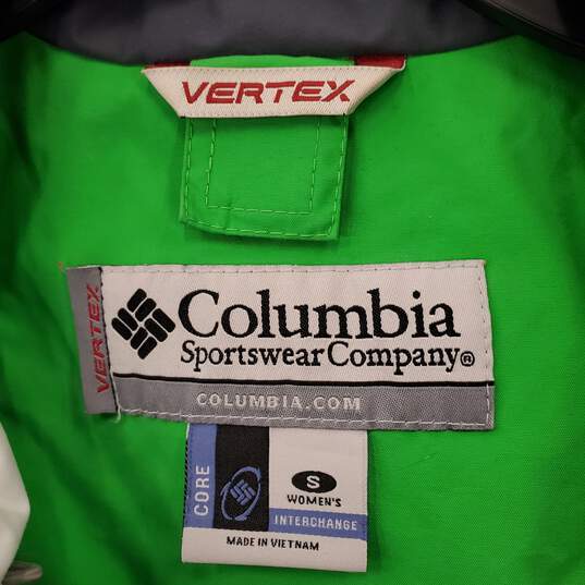 Columbia Women Green/White Active Jacket S image number 3