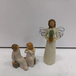 Willow Tree 'Heart and Soul' & 'Welcoming Angel' Figurines