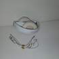 Untested Beats Solo Over-the-Ear Headphones White & Silver w/ Case P/R image number 1