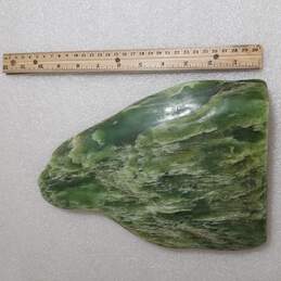 VTG. Large 10x7 In. 3.4 LBS. Natural Polished Rock Serpentine Slab Crystal