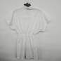 Abercrombie & Fitch White Button Up Collared Short Sleeve Shirt Dress image number 2