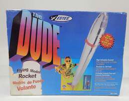 Vintage Estes The Dude Flying Model Rocket IOB