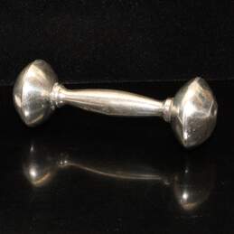 Sterling Silver Baby Rattle alternative image