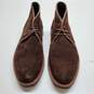 MENS MONTE ROSSO BRIXEN CHUKKA SUEDE SHOES SIZE 10 image number 3