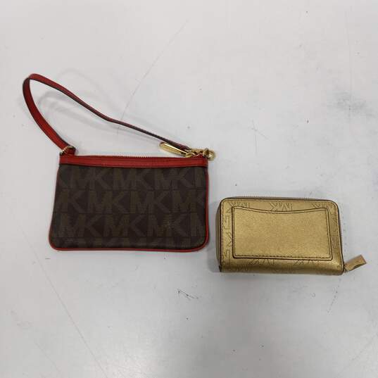 Pair Of Assorted Michael Kors Women's Leather Wallets image number 2