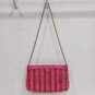 Kate Spade Raffia Pink Straw Should Bag with Chain Strap image number 2