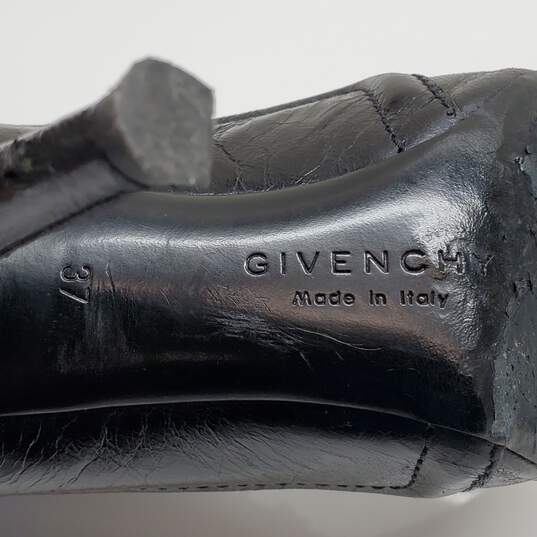 Givenchy Women's Black Leather Ankle Boots Size 37 image number 1