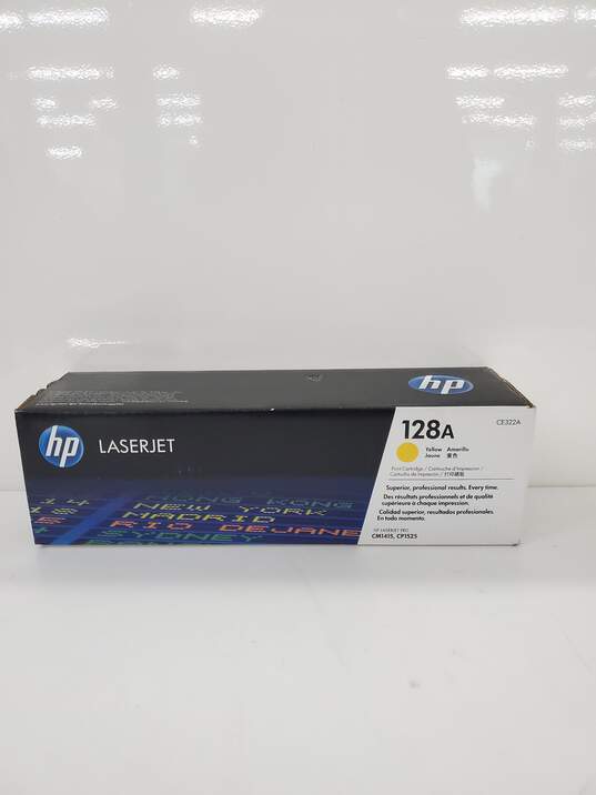 HP 128A Yellow Original LaserJet Toner Cartridge New image number 1