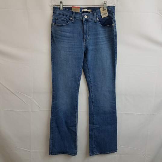 Levi's Classic Bootcut medium blue wash denim jeans women's 29 x 32 long image number 1