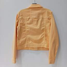 Michael Kors Women's Peach Cotton Jean Jacket Size M alternative image
