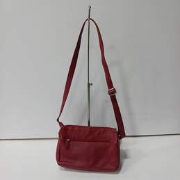 Great American Leatherworks Women's Red Leather Crossbody Bag NWT