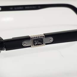 Burberrys' by Safilo Slim Black Oval Eyeglasses Frame alternative image
