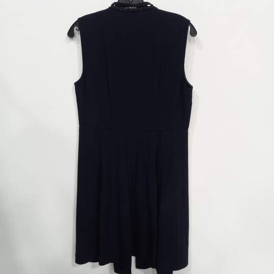 Ellie Tahari Women's Navy Blue Samiyah Dress Size 8 image number 4