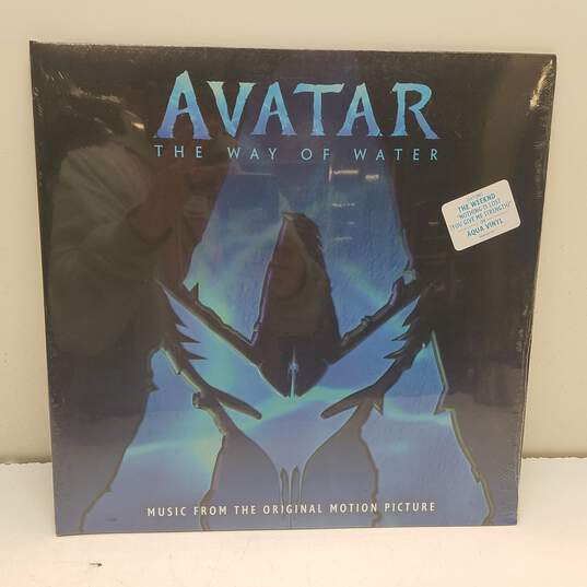 Simon Franglen – Avatar: The Way Of Water (Music From The Original Motion Picture) on Aqua Vinyl NEW image number 1