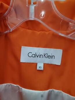 Women Orange Calvin Klein jackets Size-XS Used alternative image