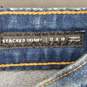 Pac Sun Men Blue Distressed Jeans Sz 32x30 NWT image number 5