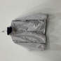 Womens Gray Long Sleeve Front Pockets Full-Zip Windbreaker Jacket Size L image number 2