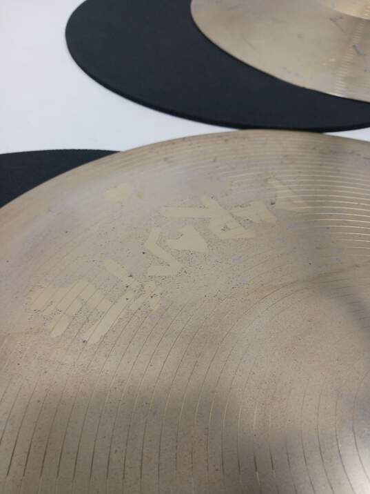 14" & 16" Splash Cymbals Assorted 3pc Lot image number 4