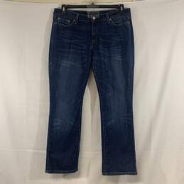 Women's Medium Wash Levi's 552 Mid-Rise Straight Jeans, Sz. 12S