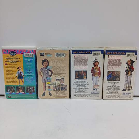 Shirley Temple VHS 4pc Bundle image number 3