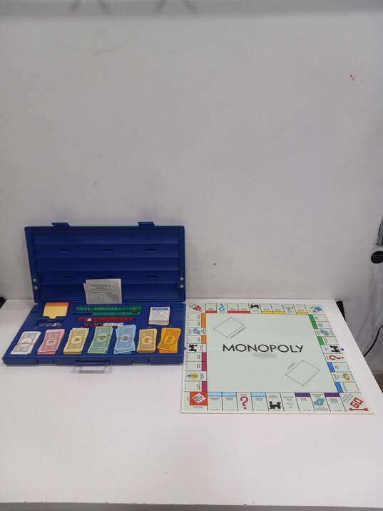`Vintage Monopoly w/Hard Case image number 1