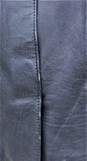 Kenneth Cole Black Leather Button Up Jacket Mens Size M image number 8