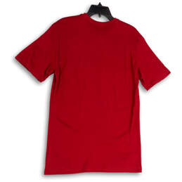 Womens Red Just Do It Crew Neck Short Sleeve Pullover T-Shirt Size Medium alternative image