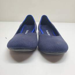 Rothy's The Flat Slip On Shoes Maritime Blue Women's 8 alternative image