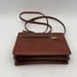 Patricia Nash Womens Brown Leather Adjustable Strap Crossbody Bag Purse image number 3
