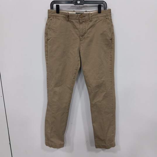 J. Crew Tan Chino Pants Men's Size 30x30 image number 1