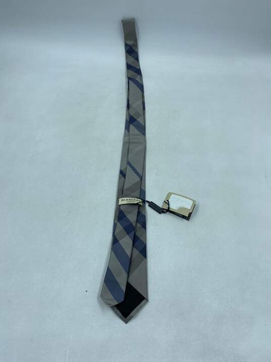 Burberry Gray Tie - Size One Size image number 2