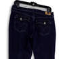 Womens Blue 515 Denim Dark Wash Pockets Stretch Bootcut Jeans Size 8L image number 4