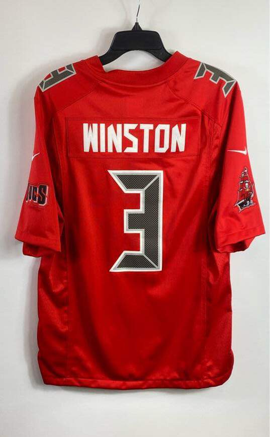 Nike NFL Bucaneers Red Jersey 3 Winston - Size Medium image number 2