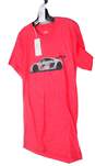 NWT Unbranded Mens Pink Short Sleeve Crew Neck Pullover T Shirt Size Small image number 2