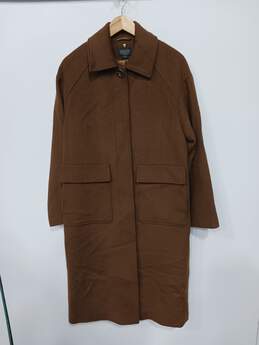 Pendleton Brown Trench Coat Size 6