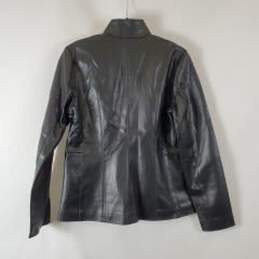 Kenneth Cole Women's Black Leather Jacket SZ S NWT alternative image