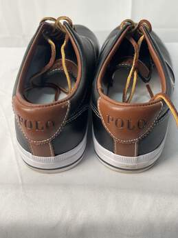 Polo Ralph Lauren Mens Leather Sneakers Size 10.5D alternative image
