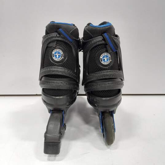 Schwinn Unisex Blue And Black Rollerblades Adjustable Size 6-7.5 image number 4