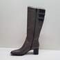 Via Spiga Knee High Riding Boots Taupe 6 image number 2