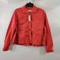 Anthropologie Women's Coral Jacket SZ S NWT image number 1