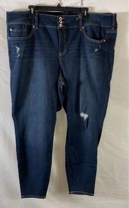 Torrid Jegging Blue Denim Jeans - Size 4X