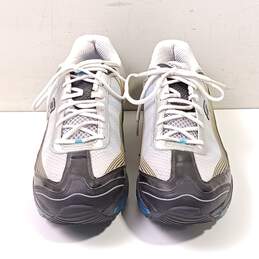 Sketchers Resistance SRR Kinetic Return System Men's Blue, Black, Silver, White, And Yellow Shoes Size 13